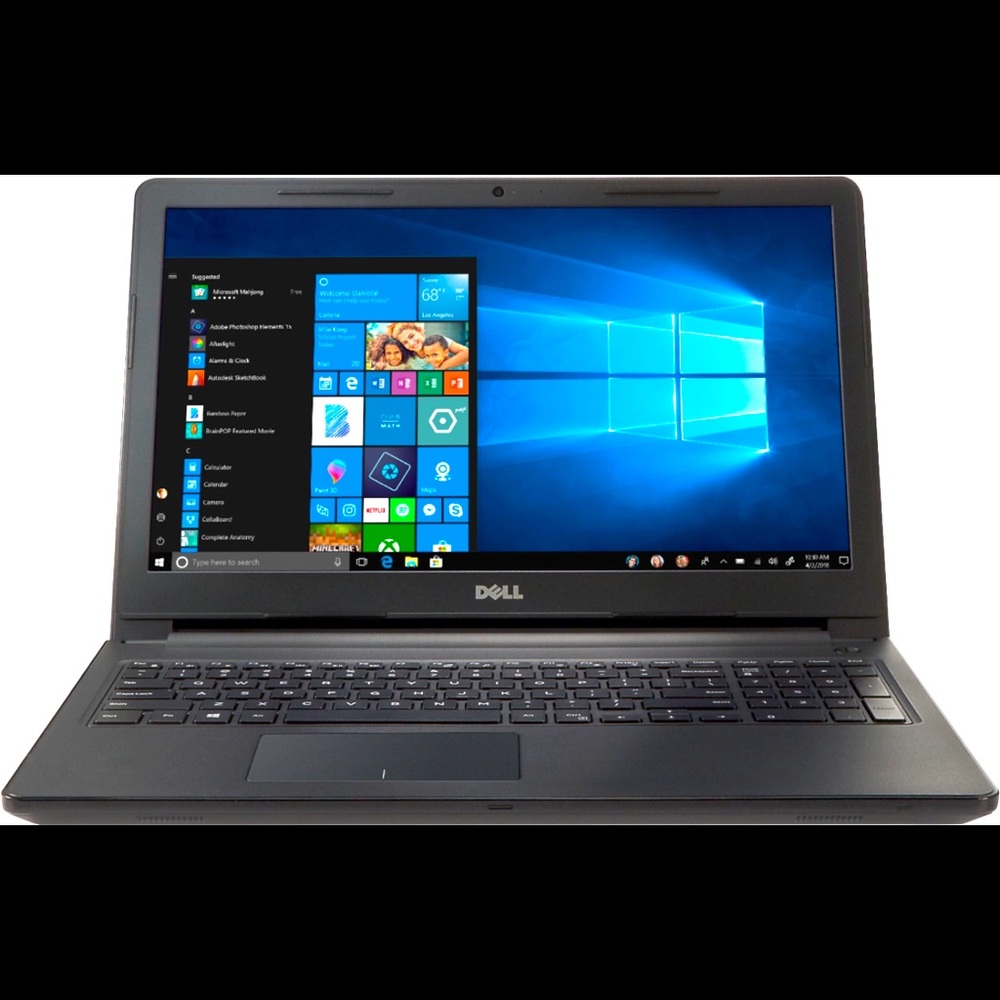 Dell laptop (not touch screen )